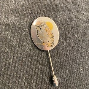 Reed and Barton Owl Pin